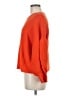 OAT Solid Orange Pullover Sweater Size M - photo 5