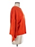 OAT Solid Orange Pullover Sweater Size M - photo 4