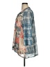 MULTIPLES Blue 3/4 Sleeve Blouse Size 0X - photo 5