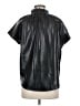 Sundays 100% Polyurethane Black Short Sleeve Blouse Size Med (2) - photo 2