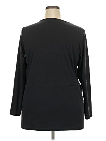 Lands' End Long Sleeve Henley (view 2)