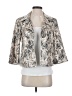 Joseph Ribkoff Animal Print Ivory Blazer Size S - photo 1