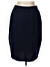 St. John Solid Blue Formal Skirt Size 12 - photo 1