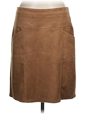 J. McLaughlin Faux Leather Skirt (view 1)