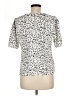 MELLODAY Ivory Short Sleeve Blouse Size M - photo 2