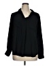Ava & Viv Black Long Sleeve Blouse Size 1X - photo 1