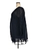 Hot In Hollywood 100% Polyester Black Blue Long Sleeve Blouse Size 2X - photo 5