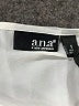 a.n.a. A New Approach 100% Polyester Ivory 3/4 Sleeve Blouse Size S - photo 7