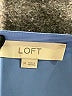 Ann Taylor LOFT 100% Polyester Blue Long Sleeve Blouse Size M - photo 7