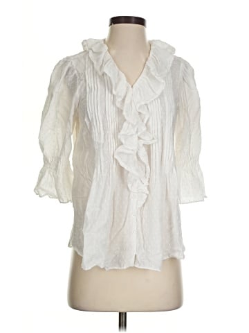 Anthropologie 3/4 Sleeve Blouse (view 1)