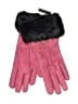 Coach 100% Leather Pink Gloves Size 7 - photo 1