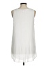 Alfani White Sleeveless Blouse Size 8 - photo 2