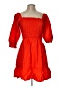 Sim & Sam Orange Cocktail Dress Size L - photo 1