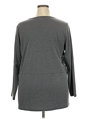 Lands' End 3/4 Sleeve T-Shirt (view 2)