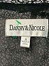 Danny & Nicole 100% Polyester Gray Short Sleeve Blouse Size 18 - photo 7