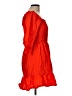 Sim & Sam Orange Cocktail Dress Size L - photo 4