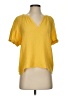 Industry Yellow Short Sleeve Blouse Size S - photo 1