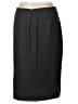 Theory Solid Black Gray Formal Skirt Size 12 - photo 2