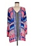 La Blanca 100% Rayon Blue Red Swimsuit Cover Up Size M - photo 1
