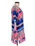 La Blanca 100% Rayon Blue Red Swimsuit Cover Up Size M - photo 4