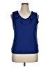 Talbots Blue Sleeveless T-Shirt Size XL Petite - photo 1