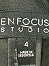 En Focus Studio Floral Black Cocktail Dress Size 4 - photo 7