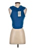 Free People Blue Sleeveless Top Size XS - photo 2