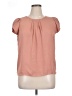 Haute Monde 100% Polyester Pink Short Sleeve Blouse Size XL - photo 1