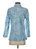 J. McLaughlin Blue Long Sleeve Polo Size 4 - photo 2