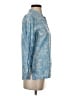 J. McLaughlin Blue Long Sleeve Polo Size 4 - photo 4
