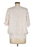 Summersalt Polka Dots Ivory Short Sleeve Blouse Size M - photo 2