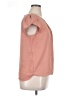 Haute Monde 100% Polyester Pink Short Sleeve Blouse Size XL - photo 4