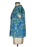 J by Joie 100% Polyester Blue Short Sleeve Blouse Size S - photo 5
