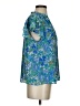 J by Joie 100% Polyester Blue Short Sleeve Blouse Size S - photo 4