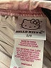 Hello Kitty 100% Polyester Metallic Silver Skirt Size 5 - 6 - photo 3