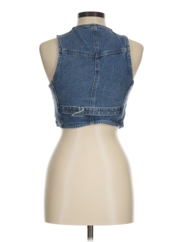 Shein Sleeveless Button-Down Shirt (view 2)