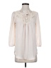 LC Lauren Conrad 100% Polyester Ivory 3/4 Sleeve Blouse Size XS - photo 1