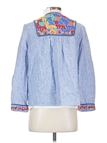J. McLaughlin 3/4 Sleeve Blouse (view 2)