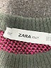 Zara 100% Polyester Print Black Pullover Sweater Size S - photo 7
