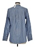 J.Crew 100% Cotton Stripes Blue Long Sleeve Button-Down Shirt Size 8 - photo 2