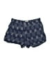 Madewell 100% Cotton Chevron-herringbone Blue Shorts Size S - photo 1