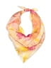 Unbranded 100% Polyester Tropical Orange Pink Scarf One size - photo 1