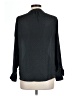 Unbranded 100% Polyester Black Long Sleeve Blouse Size L (estimated) - photo 2