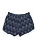 Madewell 100% Cotton Chevron-herringbone Blue Shorts Size S - photo 2
