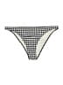 Tory Burch Checkered-gingham Ivory Swimsuit Bottoms Size L - photo 1