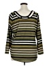 Absolutely Famous Green 3/4 Sleeve Top Size 1X - photo 2