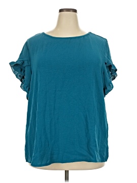 Shein Curve Short Sleeve Top