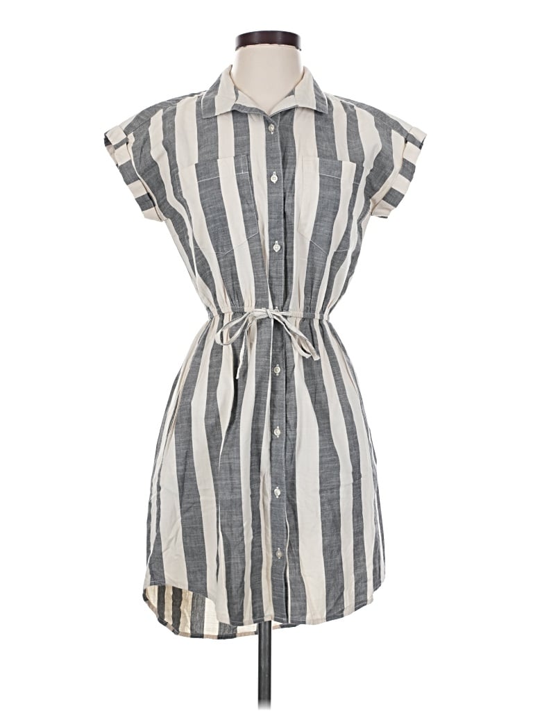 Pre-owned Japna Casual Dress In Gray