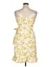 BCBGeneration 100% Polyester Floral Yellow Cocktail Dress Size 10 - photo 2