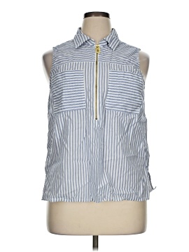 MICHAEL Michael Kors Sleeveless Button-Down Shirt (view 1)